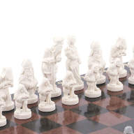 Шахматы из натурального камня СРЕДНЕВЕКОВЬЕ AZY-9961 - Шахматы из натурального камня СРЕДНЕВЕКОВЬЕ AZY-9961