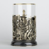 Подстаканник подарочный ЛЮДИ В БЕЛЫХ ХАЛАТАХ 061.L1050