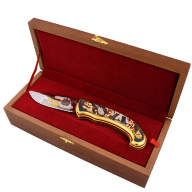 Складной подарочный нож САНКТ-ПЕТЕРБУРГ AZS029.Г3М-66 - Складной подарочный нож САНКТ-ПЕТЕРБУРГ AZS029.Г3М-66