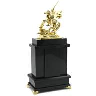Часы из яшмы и бронзы ГЕОРГИЙ ПОБЕДОНОСЕЦ 037.rk3301209st - Часы из яшмы и бронзы ГЕОРГИЙ ПОБЕДОНОСЕЦ 037.rk3301209st