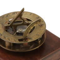 Морской компас в деревянном футляре NA-1663-B - Морской компас в деревянном футляре NA-1663-B