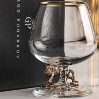 Бокал для коньяка ТИГР в подарочной коробке GP-13000587