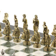 Шахматы из камня ГРЕКО-РИМСКАЯ ВОЙНА AZY-120801 - Шахматы из камня ГРЕКО-РИМСКАЯ ВОЙНА AZY-120801