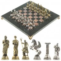 Шахматы из камня ПОДВИГИ ГЕРАКЛА AZY-122702