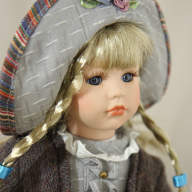 Кукла фарфоровая на подставке YF-12423 - Кукла фарфоровая на подставке YF-12423