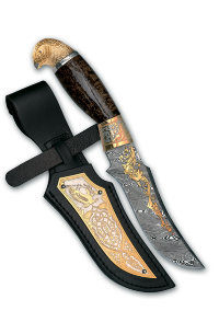 Нож подарочный украшенный СОКОЛ AZS-08453
