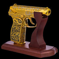 Подарочный пистолет пневматический ПМ МАКАРОВ. Златоуст. AZS084204 - Подарочный пистолет пневматический ПМ МАКАРОВ. Златоуст. AZS084204