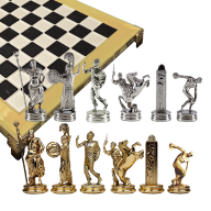 Шахматы ОЛИМПИЙСКИЕ ИГРЫ MP-S-7-36-BLA - Шахматы ОЛИМПИЙСКИЕ ИГРЫ MP-S-7-36-BLA