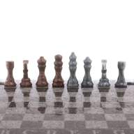 Шахматы из лемезита ТУРНИРНЫЕ с гравировкой AZY-124577 - Шахматы из лемезита ТУРНИРНЫЕ с гравировкой AZY-124577