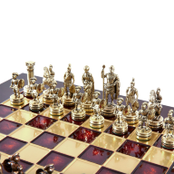 Шахматы эксклюзивные ГРЕКО-РОМАНСКИЙ ПЕРИОД MP-S-3-C-28-RED - Шахматы эксклюзивные ГРЕКО-РОМАНСКИЙ ПЕРИОД MP-S-3-C-28-RED