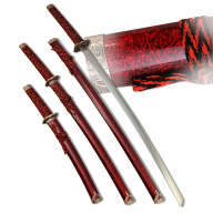 Набор самурайских мечей (вакидзаси, катана, танто) D-50021 - Набор самурайских мечей (вакидзаси, катана, танто) D-50021