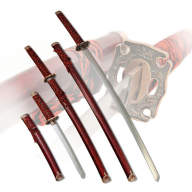 Набор самурайских мечей (вакидзаси, катана, танто) D-50021 - Набор самурайских мечей (вакидзаси, катана, танто) D-50021