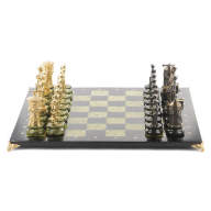 Шахматы из камня, подарочные - РЖД AZY-6656 - Шахматы из камня, подарочные - РЖД AZY-6656