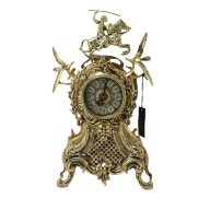 Каминные часы из бронзы КАРАНКА BP-27001-D - Каминные часы из бронзы КАРАНКА BP-27001-D
