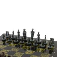 Шахматы подарочные из камня и бронзы ИДОЛЫ AZY-124905 - Шахматы подарочные из камня и бронзы ИДОЛЫ AZY-124905