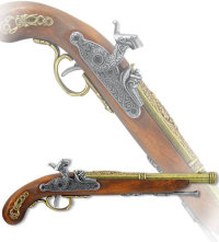 Пистолет кремниевый Франция 1872 г. DE-1014-L