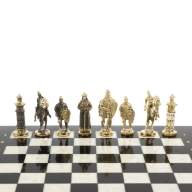 Шахматы подарочные БОГАТЫРИ с фигурами из бронзы AZY-127558 - Шахматы подарочные БОГАТЫРИ с фигурами из бронзы AZY-127558