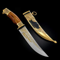 Нож подарочный украшенный КРЕСТОНОСЕЦ azrv-002512 - Нож подарочный украшенный КРЕСТОНОСЕЦ azrv-002512