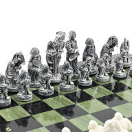 Шахматы подарочные из камня СРЕДНЕВЕКОВЬЕ AZRK-1318971-3 - Шахматы подарочные из камня СРЕДНЕВЕКОВЬЕ AZRK-1318971-3