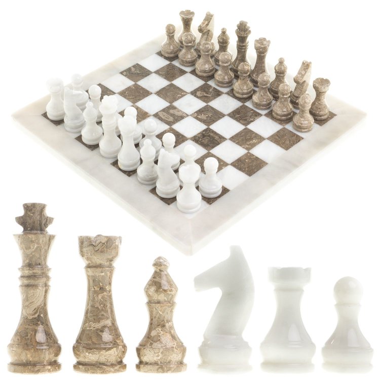 Шахматы из камня БИТВА AZY-123973