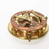 Морской компас в кожаном футляре NA-16059 - Морской компас в кожаном футляре NA-16059