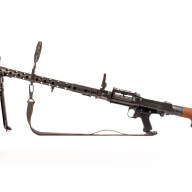 Макет. Пулемет MG-34 с прицельной планкой и ремнем (макет, ММГ) DE-9317 - Макет. Пулемет MG-34 с прицельной планкой и ремнем (макет, ММГ) DE-9317