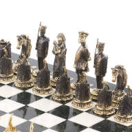 Шахматы из уральского камня ДЕРЕВЕНСКИЕ AZY-120035 - Шахматы из уральского камня ДЕРЕВЕНСКИЕ AZY-120035
