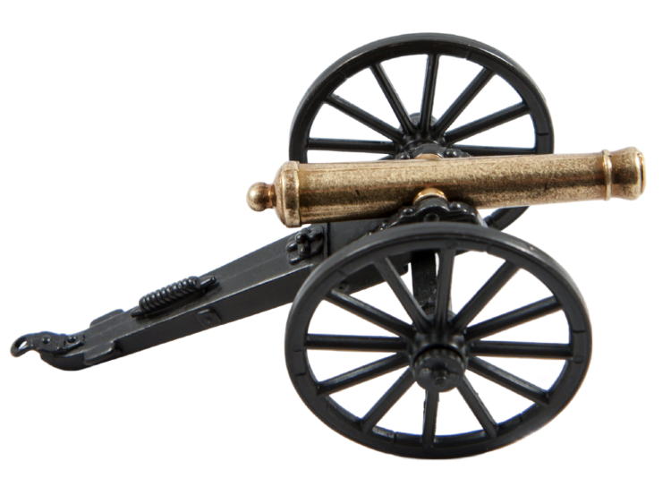Пушка декоративная Гражданская война США.1857 г. DE-446
