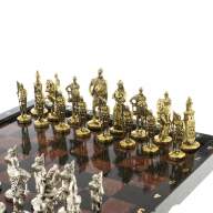 Шахматы из уральского камня РУССКИЕ ВИТЯЗИ AZY-116799 - Шахматы из уральского камня РУССКИЕ ВИТЯЗИ AZY-116799