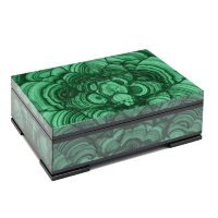 Шкатулка из малахита ЛЮКС 037rk.3200137-1