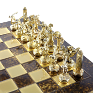 Шахматы ОЛИМПИЙСКИЕ ИГРЫ MP-S-7-36-BRO - Шахматы ОЛИМПИЙСКИЕ ИГРЫ MP-S-7-36-BRO