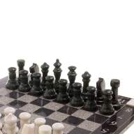 Шахматы из мрамора ТУРНИРНЫЕ с гравировкой AZY-124607 - Шахматы из мрамора ТУРНИРНЫЕ с гравировкой AZY-124607