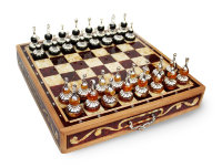 Шахматы из янтаря LPJ-HD8-chess
