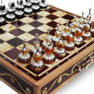 Шахматы из янтаря LPJ-HD8-chess - Шахматы из янтаря LPJ-HD8-chess