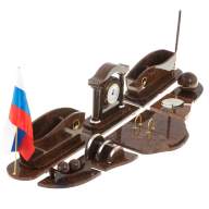 Письменный набор для руководителя из обсидиана АРКА AZY-122373 - Письменный набор для руководителя из обсидиана АРКА AZY-122373