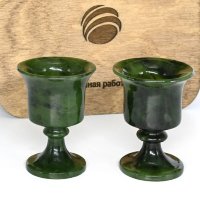 Пара рюмок из нефрита 037rk.3511178​
