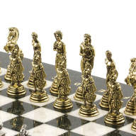 Шахматы из камня ГРЕКО-РИМСКАЯ ВОЙНА AZY-120800 - Шахматы из камня ГРЕКО-РИМСКАЯ ВОЙНА AZY-120800