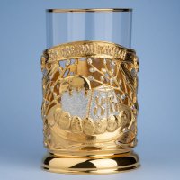 Подстаканник для чая ПАСХАЛЬНЫЙ КУЛИЧ (Золочение, серебрение) 061.L1039/3G