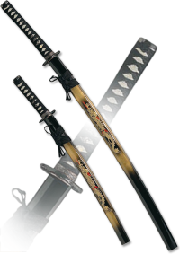 Набор самурайских мечей ДРАКОН МАКИ SI-SW-1800-DR