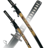 Набор самурайских мечей ДРАКОН МАКИ SI-SW-1800-DR - Набор самурайских мечей ДРАКОН МАКИ SI-SW-1800-DR