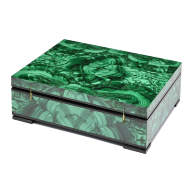 Шкатулка из малахита УЗОР AZRK-3200143-3 - Шкатулка из малахита УЗОР AZRK-3200143-3