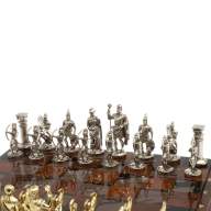 Шахматы из обсидиана ЛУЧНИКИ AZY-124903 - Шахматы из обсидиана ЛУЧНИКИ AZY-124903
