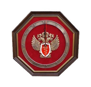 Часы настенные ЭМБЛЕМА ФСКН GT-12-076